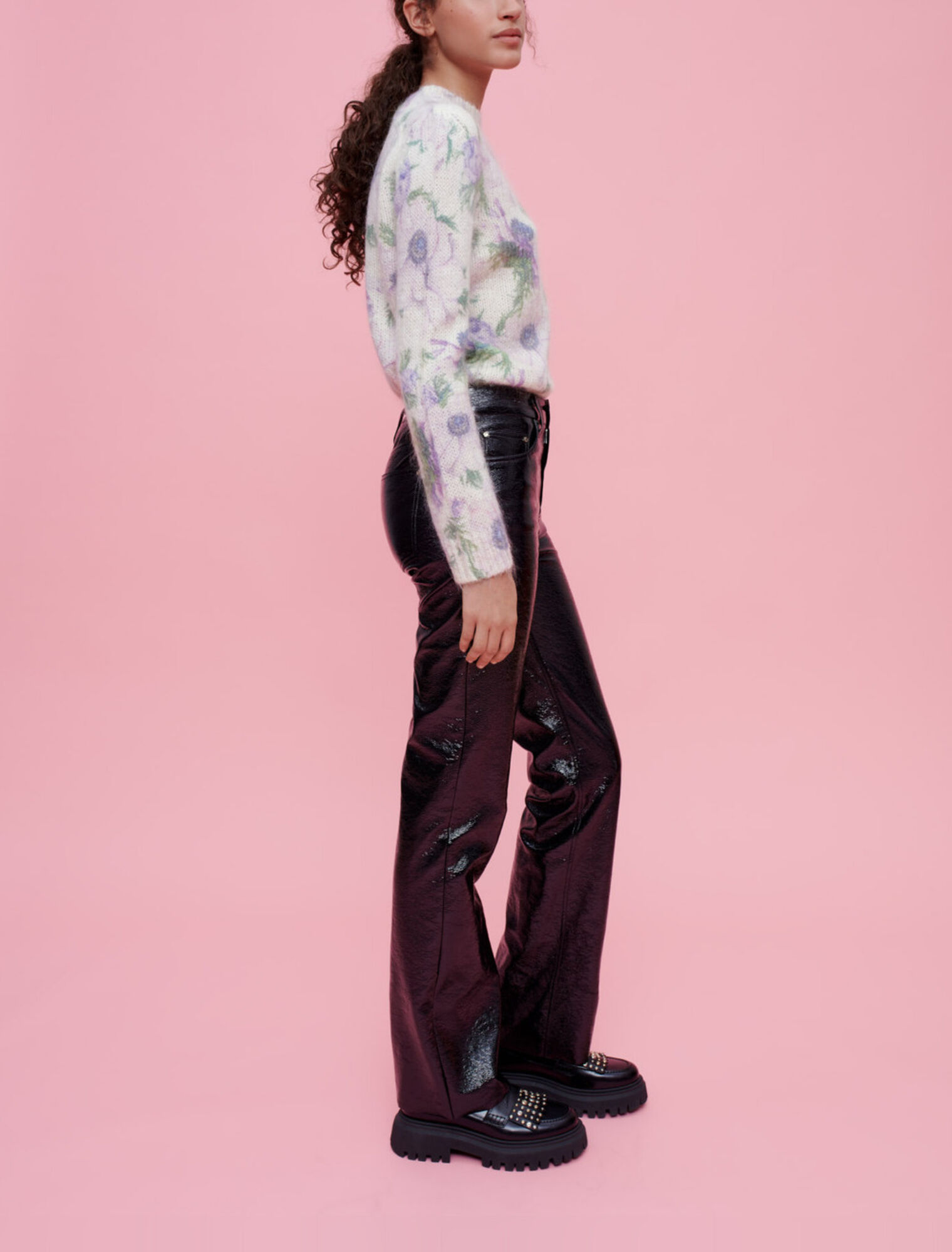 Pantaloni svasati in vinile