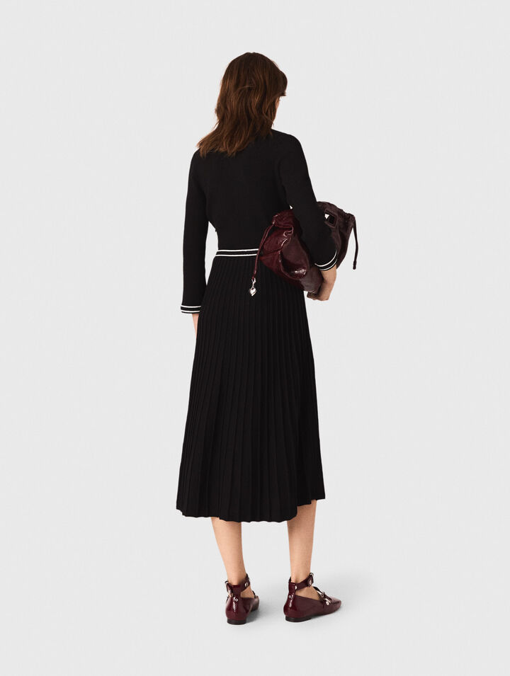 Abito midi in maglia