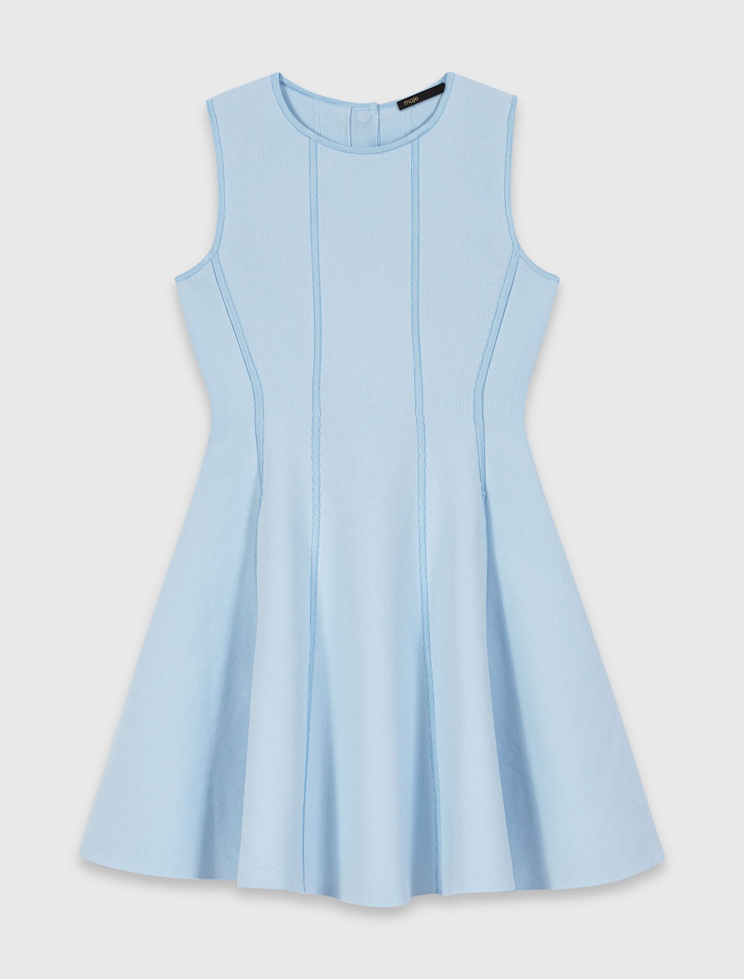 Abito skater con fiocchi gioiello