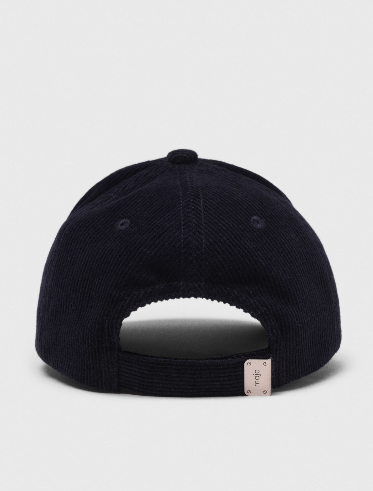 Cappello in velluto a coste