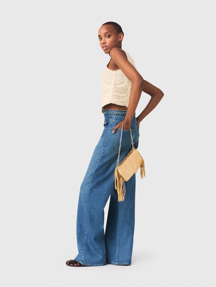 Top senza maniche in crochet