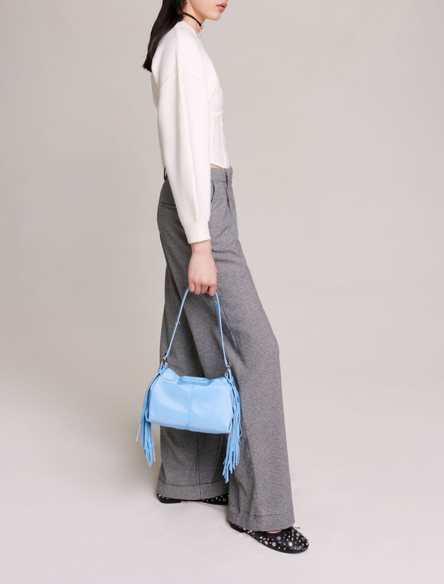 Pantaloni sartoriali larghi