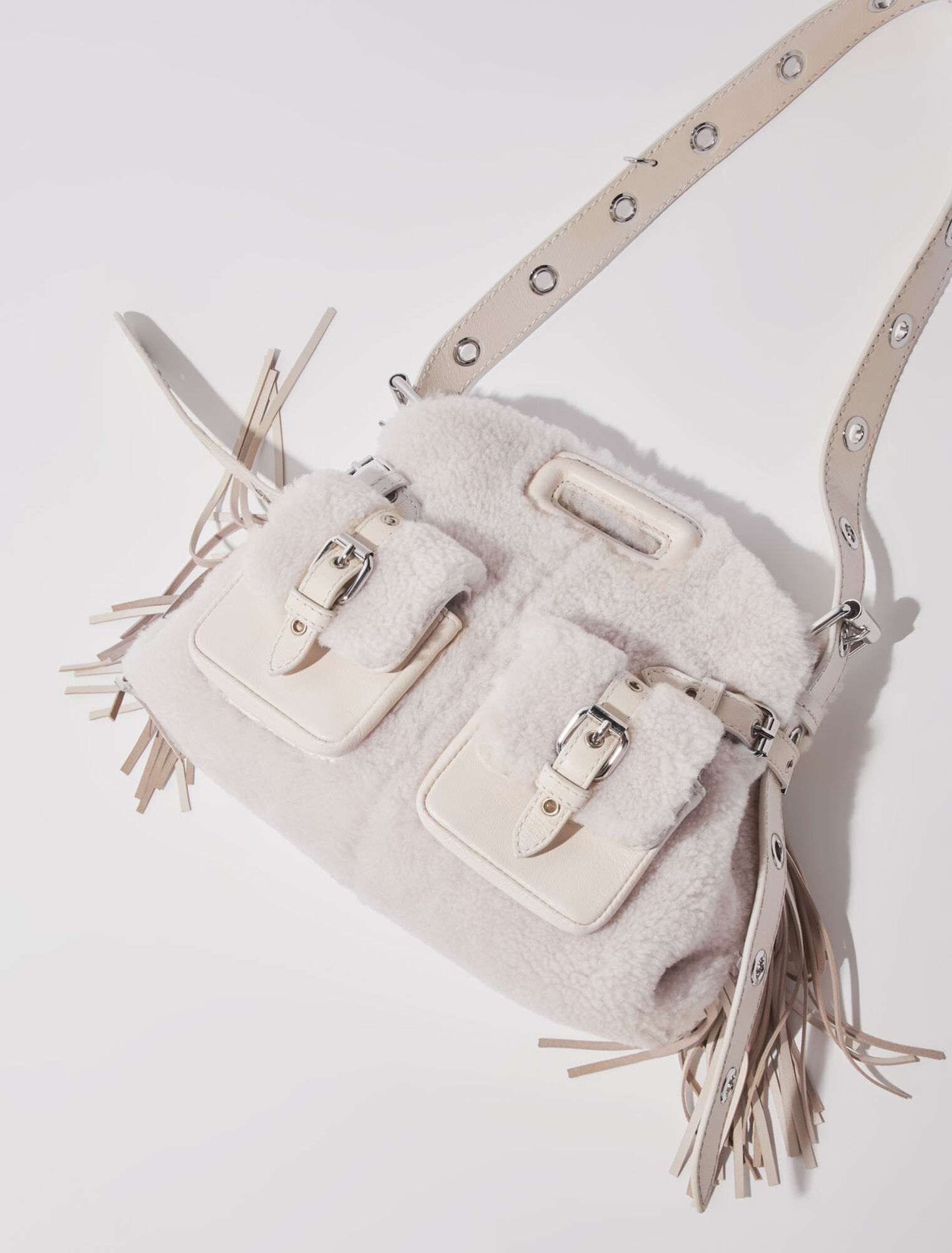 Miss M Mini con tasca eco pelliccia