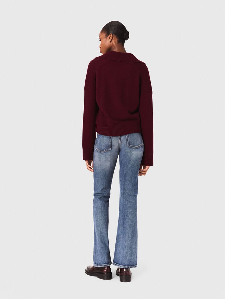 Maglione in misto lana