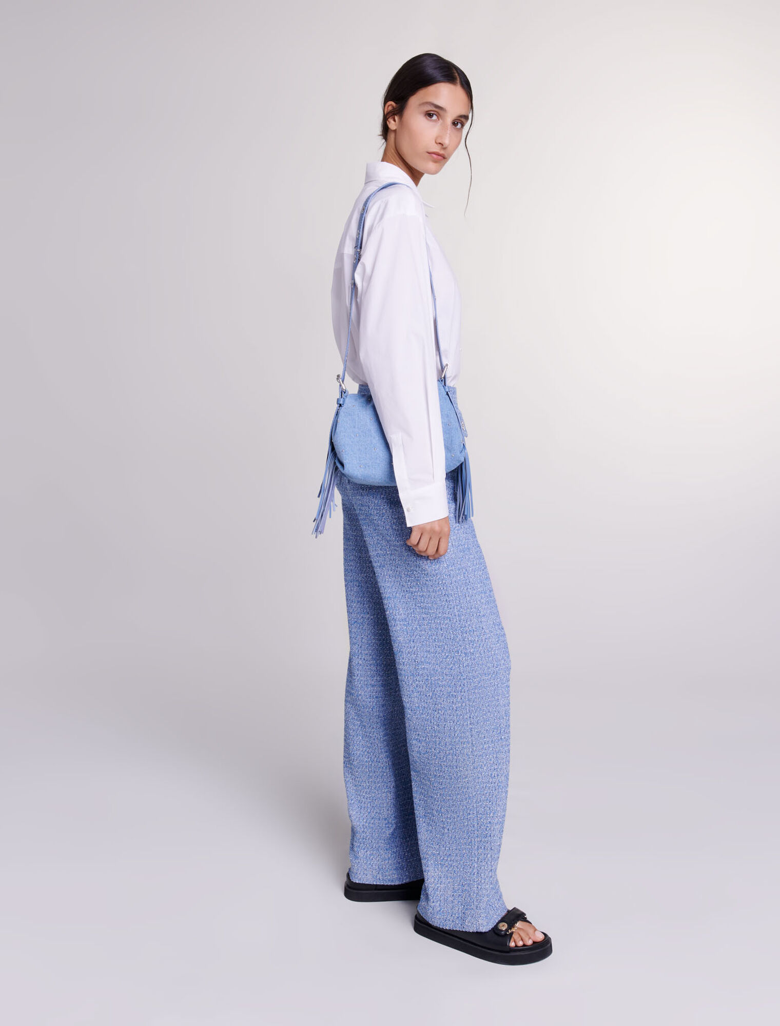 Pantaloni in tweed