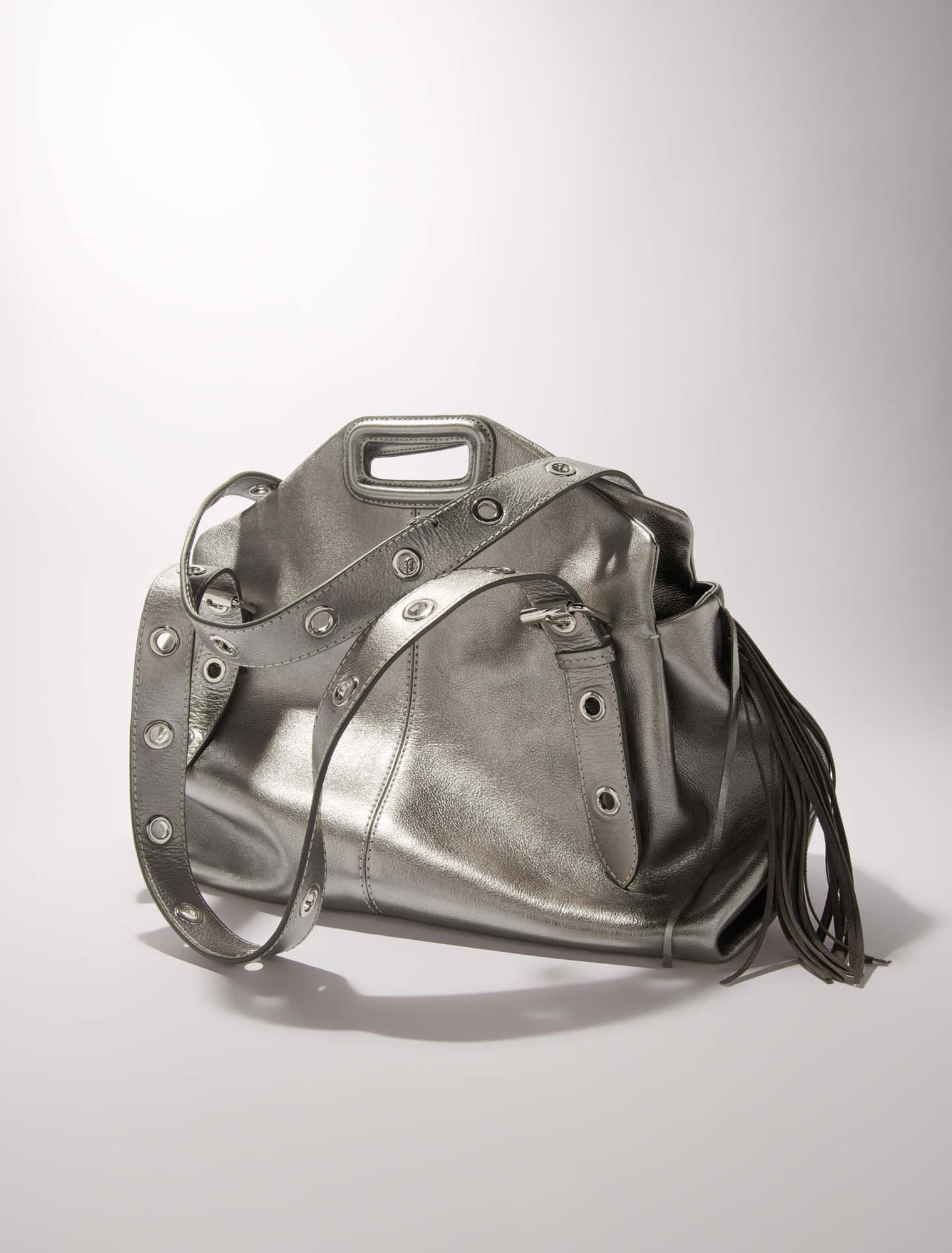 Borsa Miss M XL pelle metallizzata