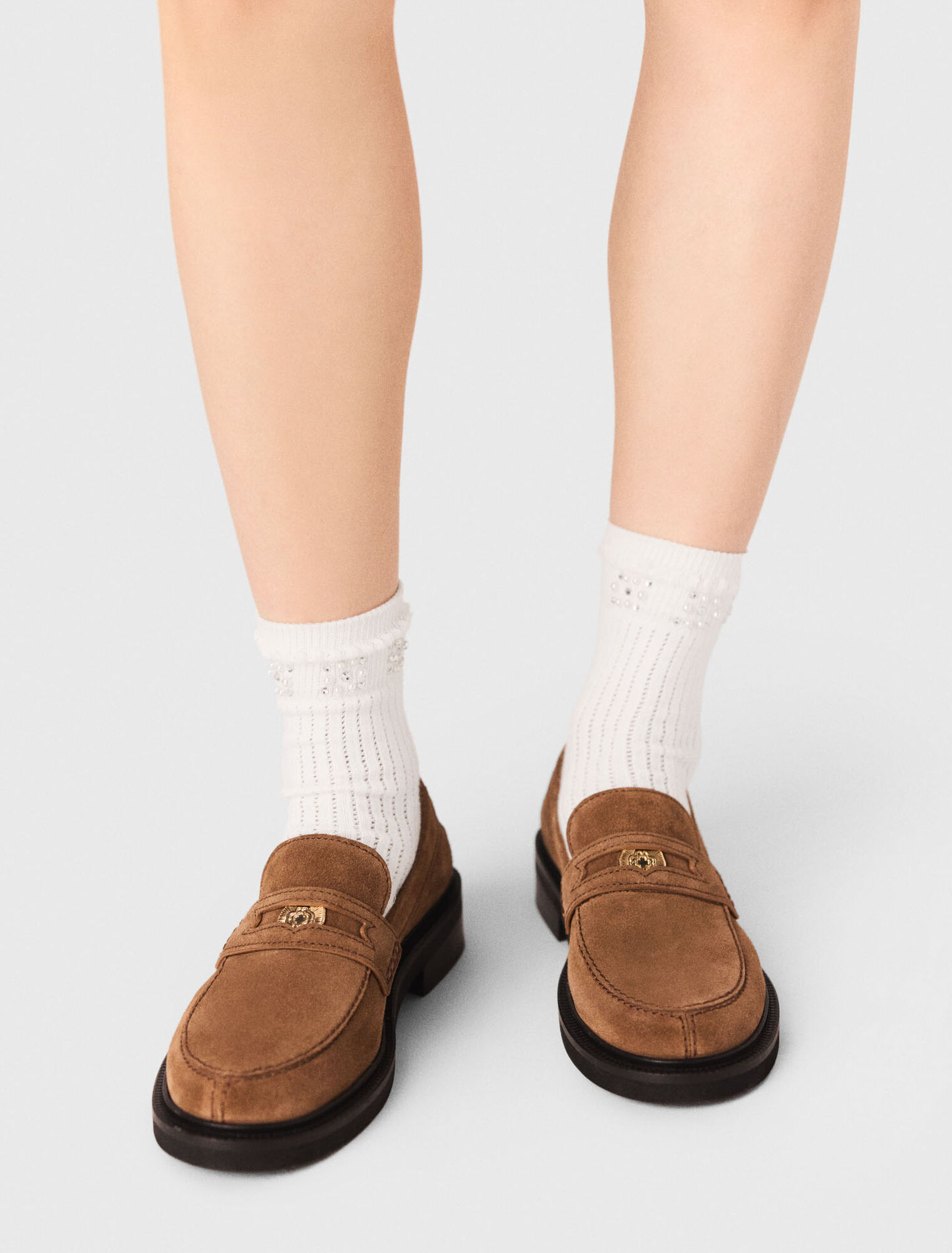 Mocassino in camoscio