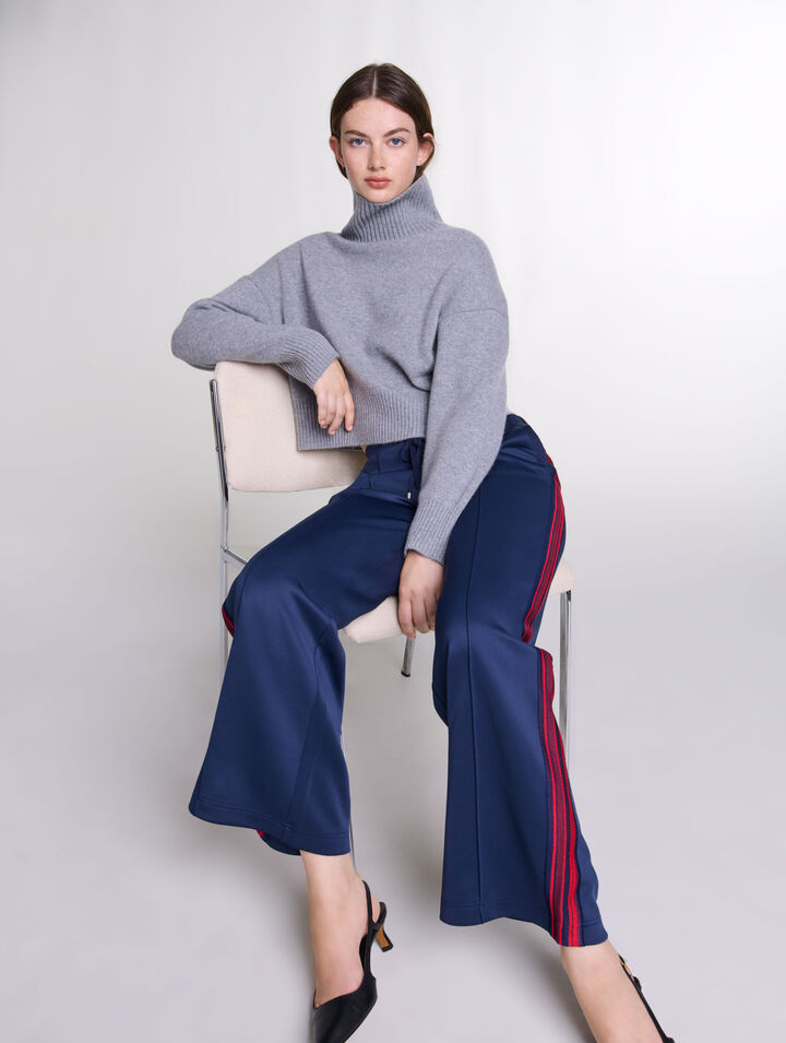 Pantaloni con bande