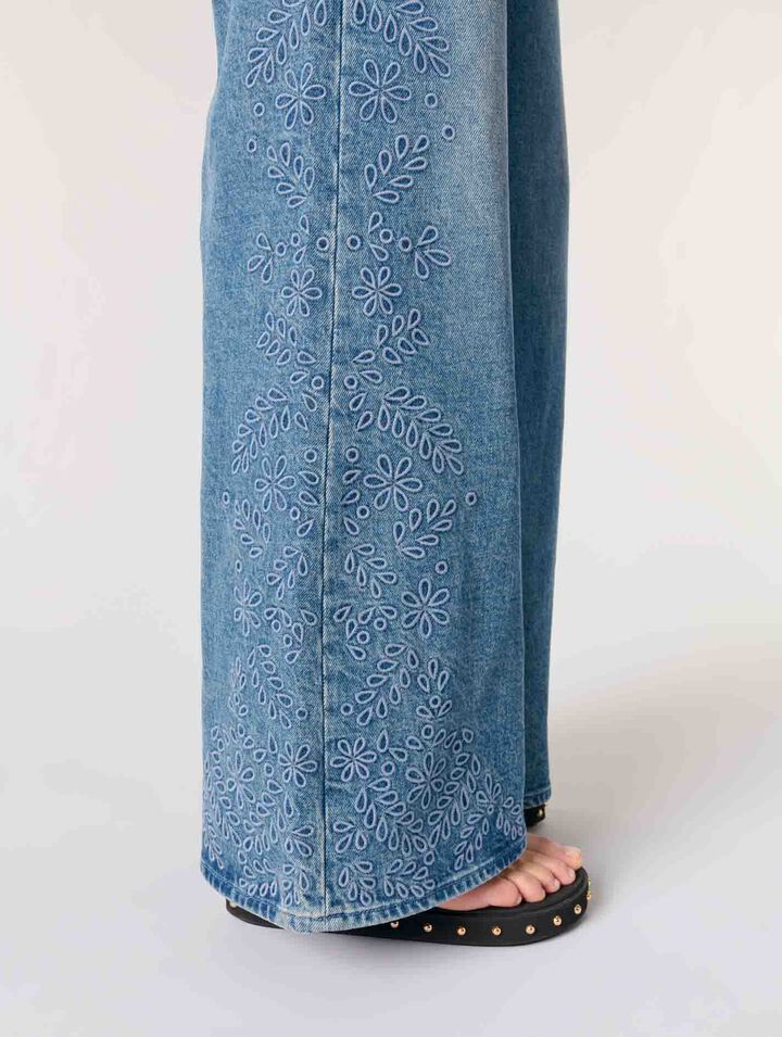 Jeans ricamati