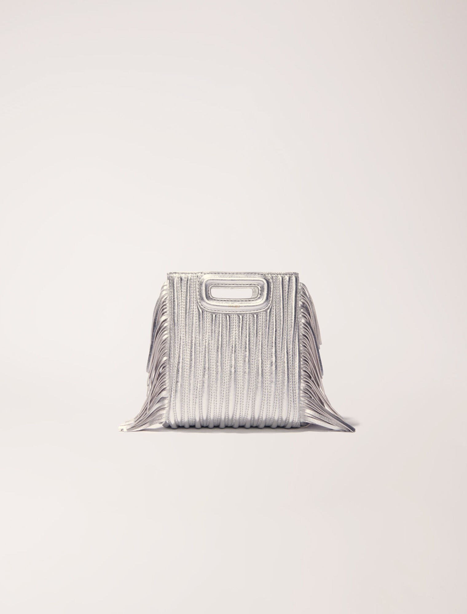 Borsa M Mini pelle trapuntata metal