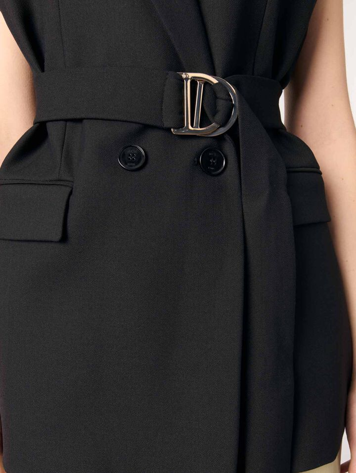Giacca da tailleur senza maniche 