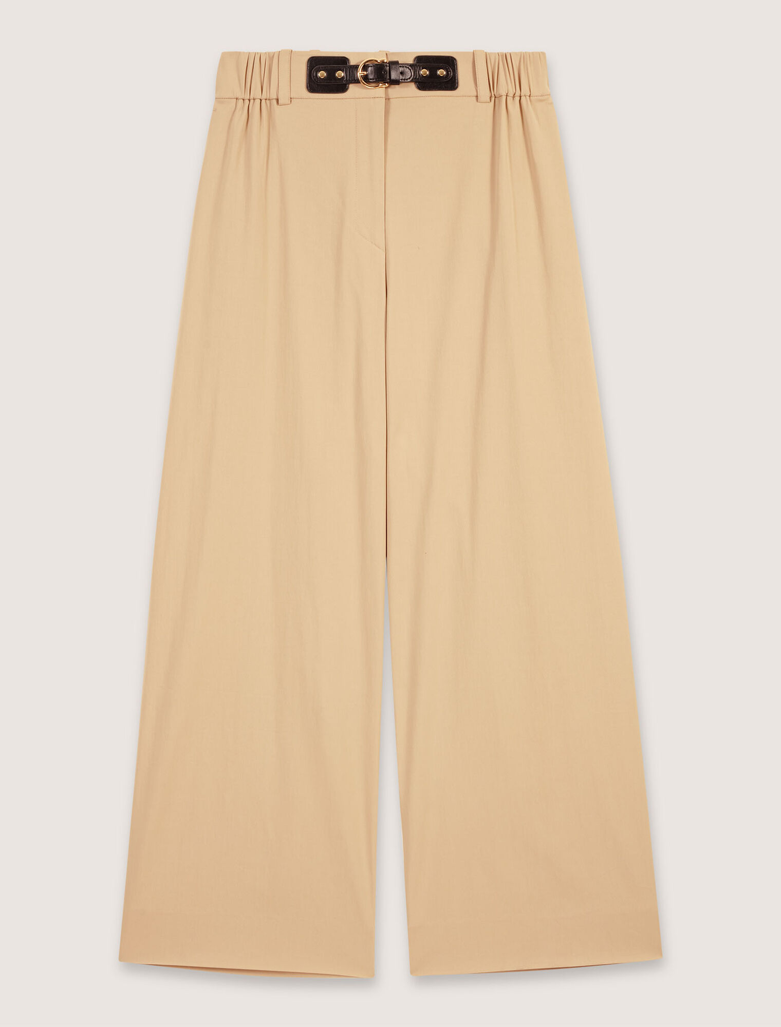Pantaloni larghi in cotone