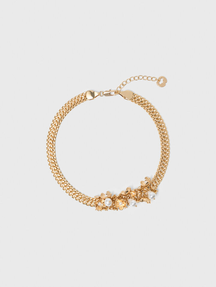Collana asimmetrica catena larga