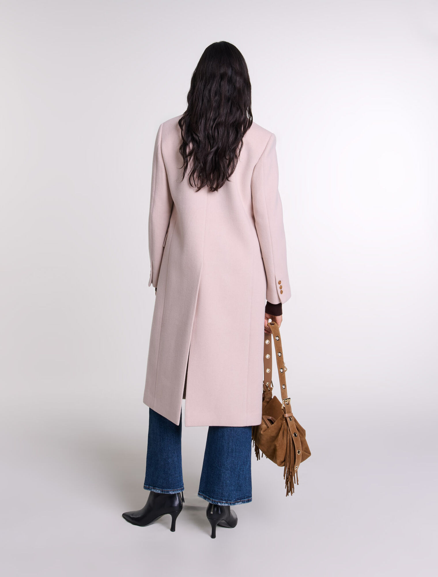 Cappotto lungo con fodera