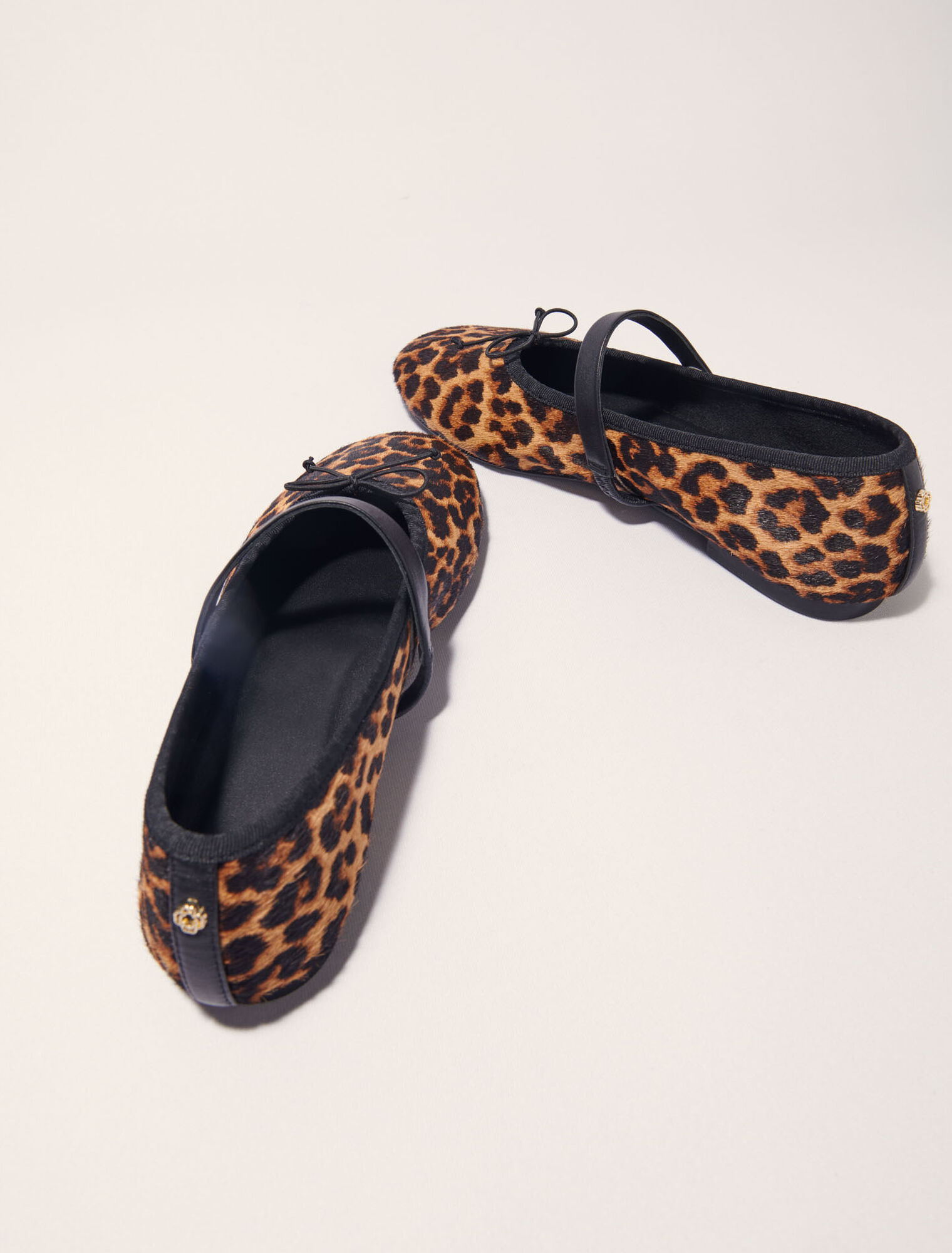 Ballerina in pelle leopardata
