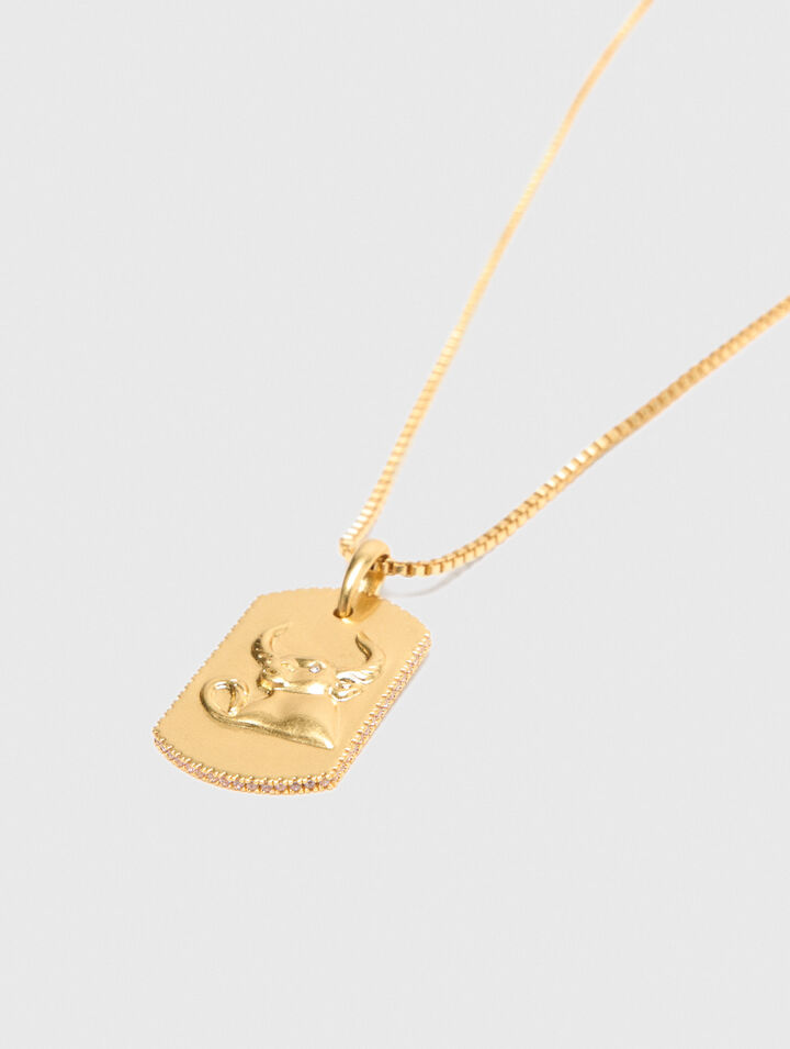Collana con segno zodiacale