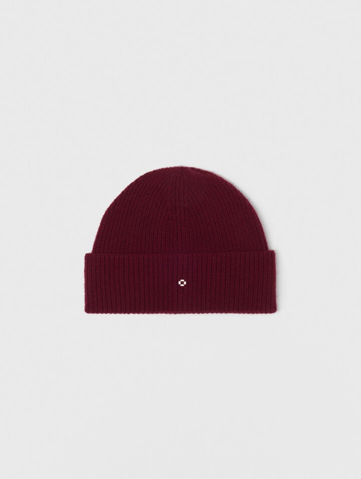 Berretto in lana e cashmere