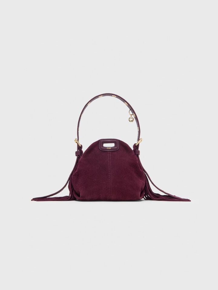 Borsa Miss M micro in camoscio