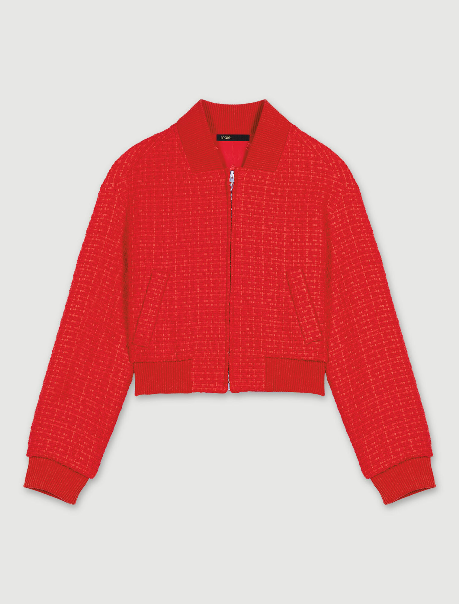 Giubbotto corto in tweed