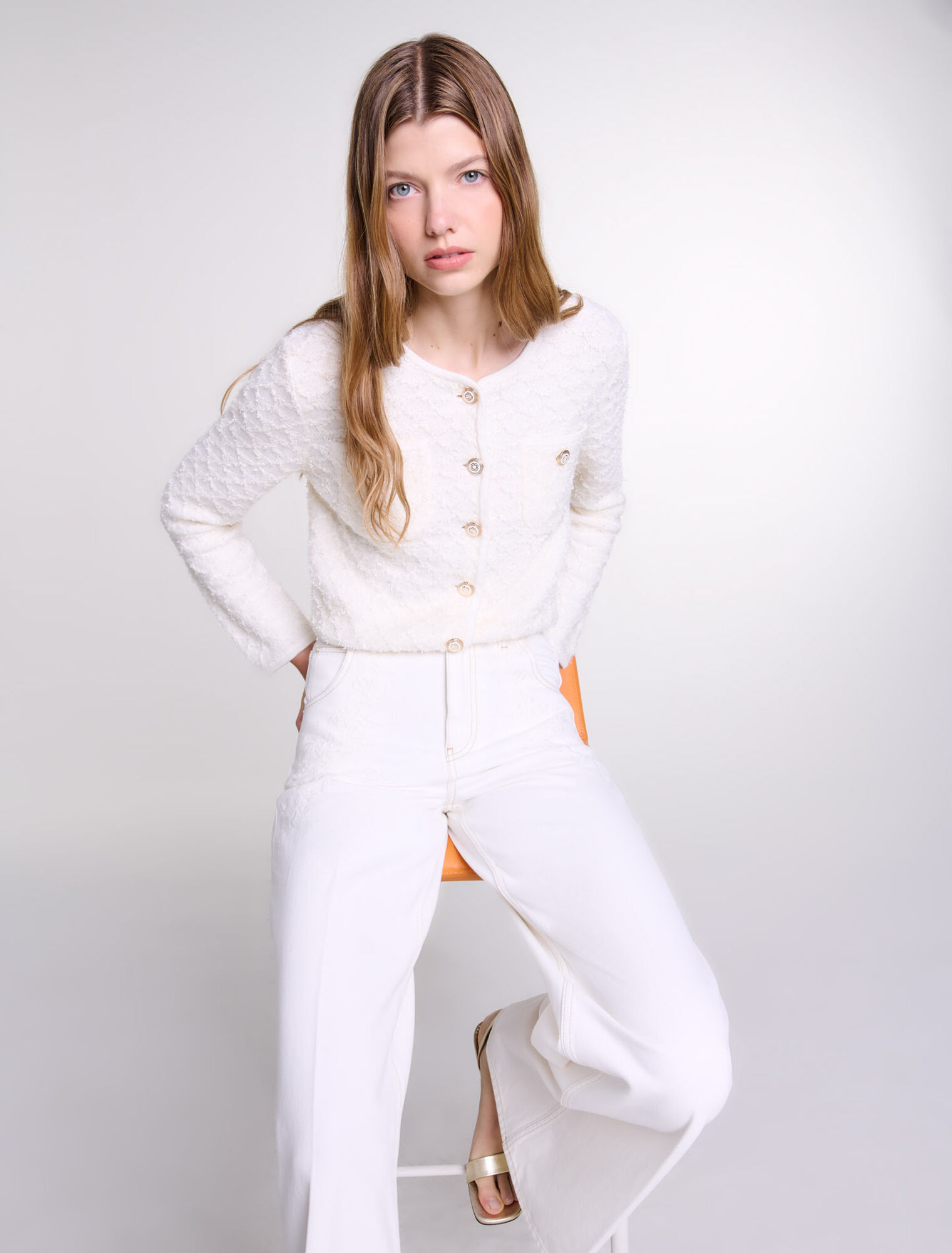 Cardigan in maglia