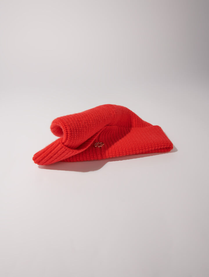 Berretto in lana e cashmere