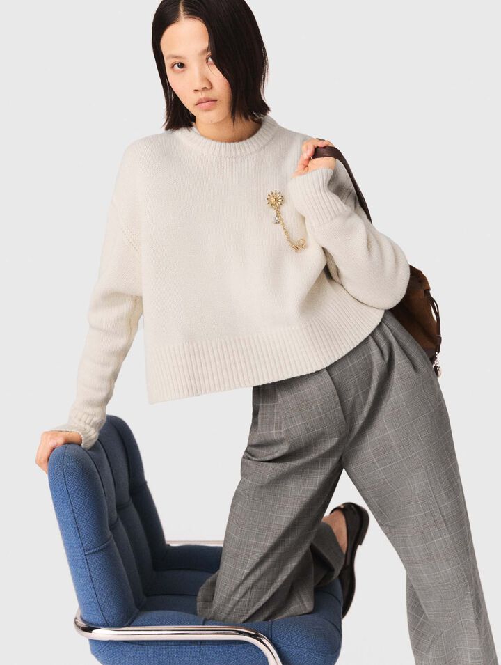 Pantaloni da tailleur a quadri