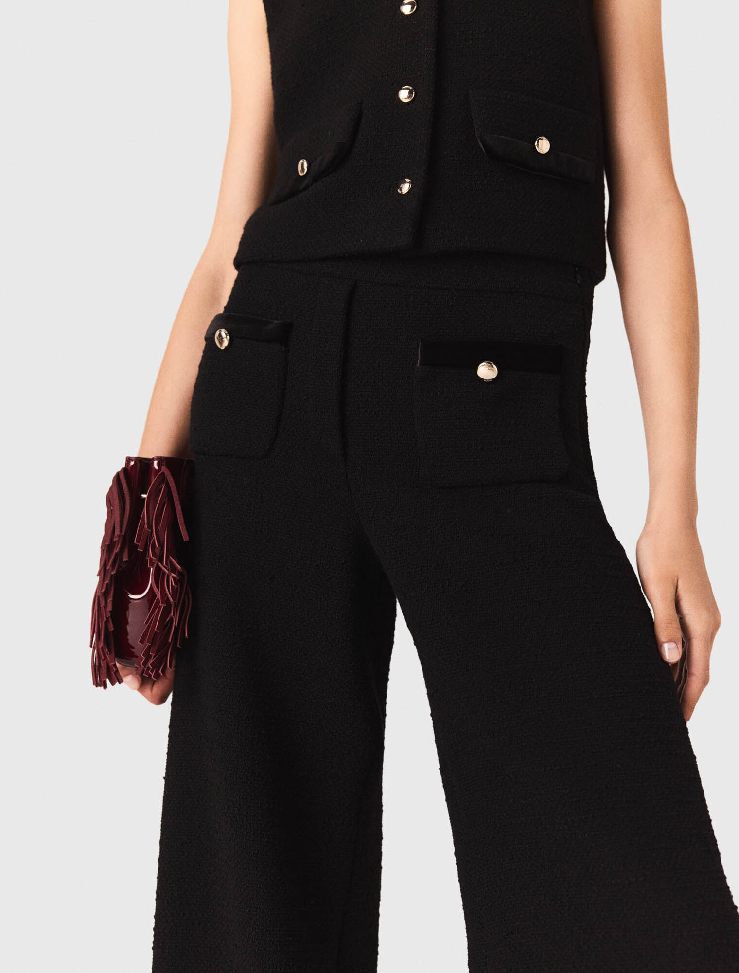 Pantaloni in tweed