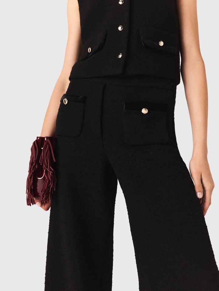 Pantaloni in tweed