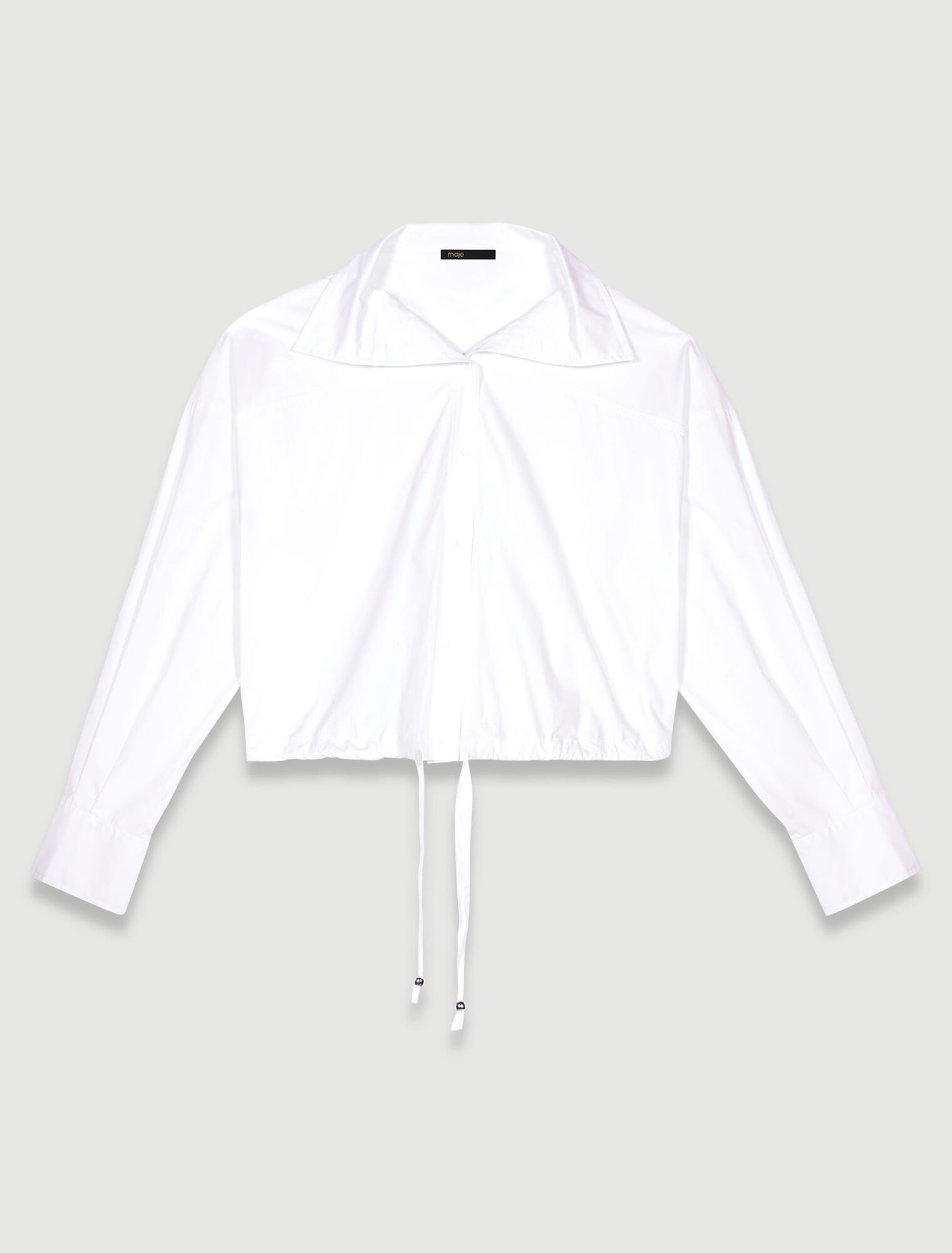 Camicia corta in cotone