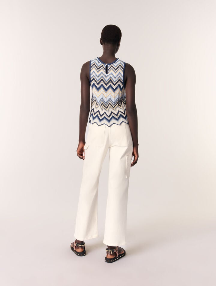 Top in crochet