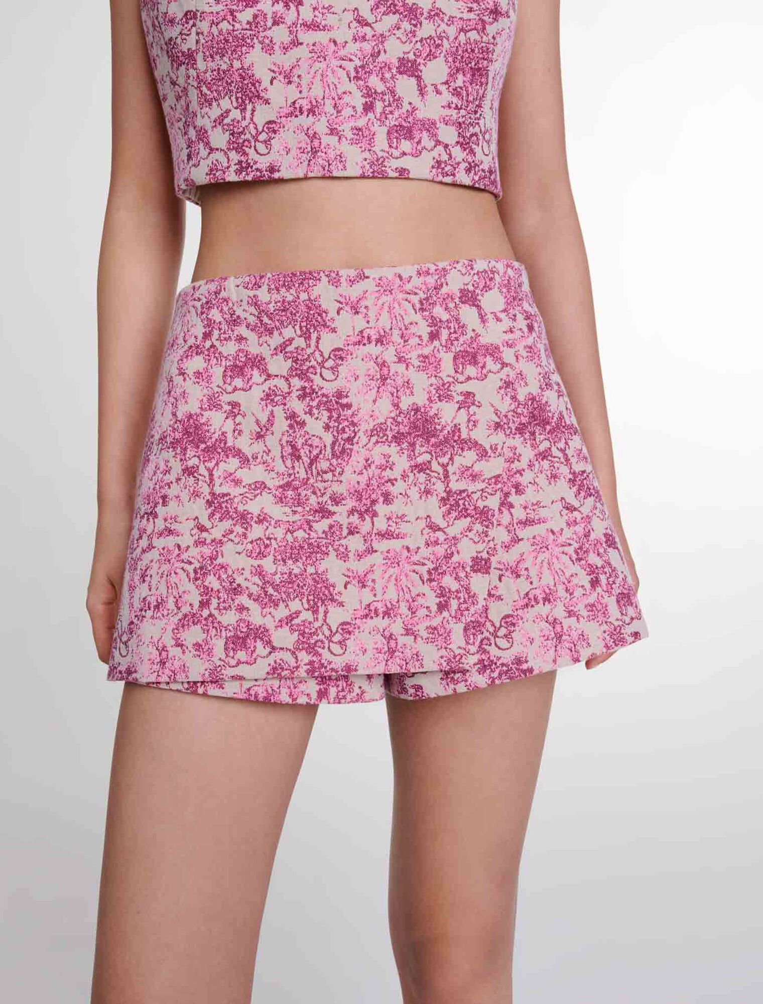 Shorts trompe l'oeil