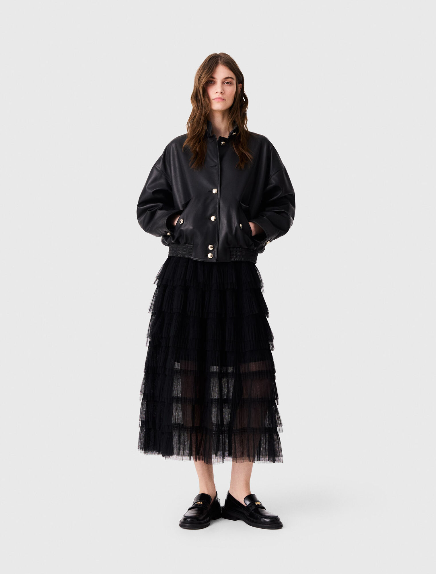 Gonna midi in tulle