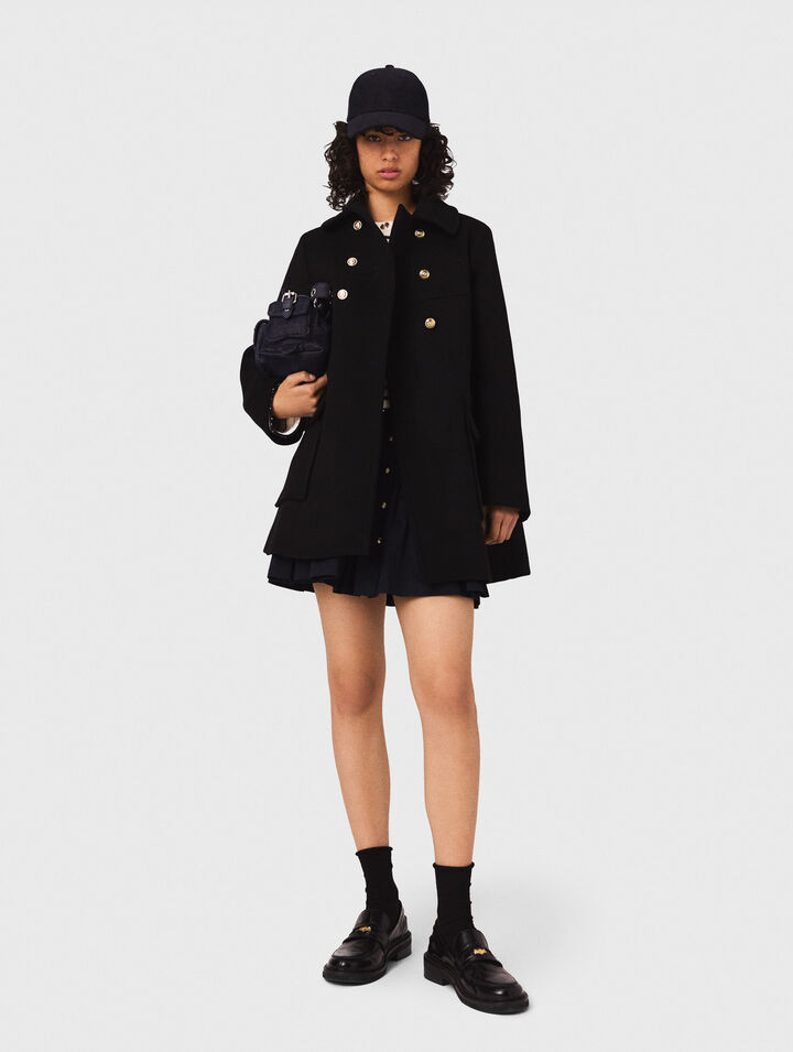Cappotto in lana mélange