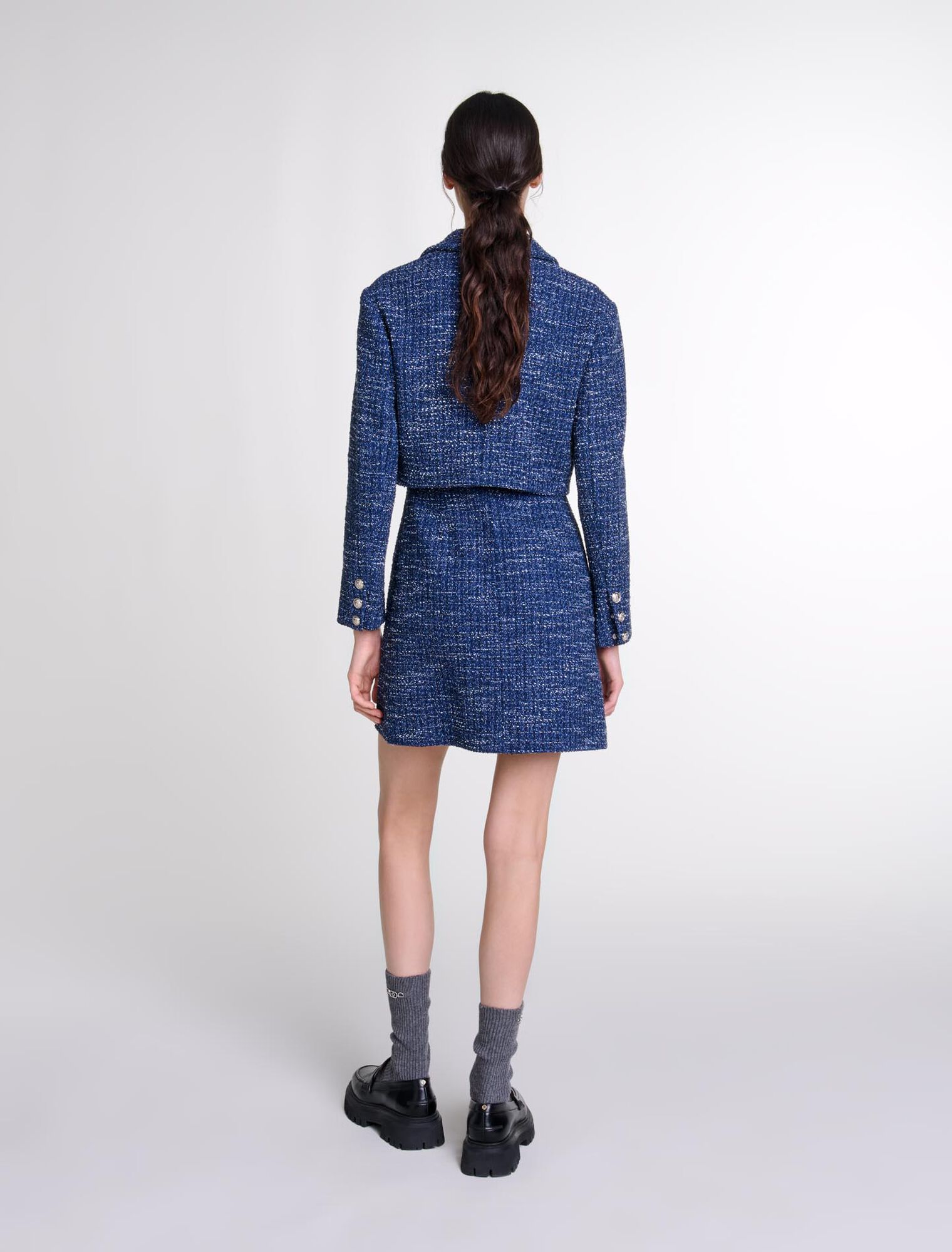 Abito 2 in 1 in tweed