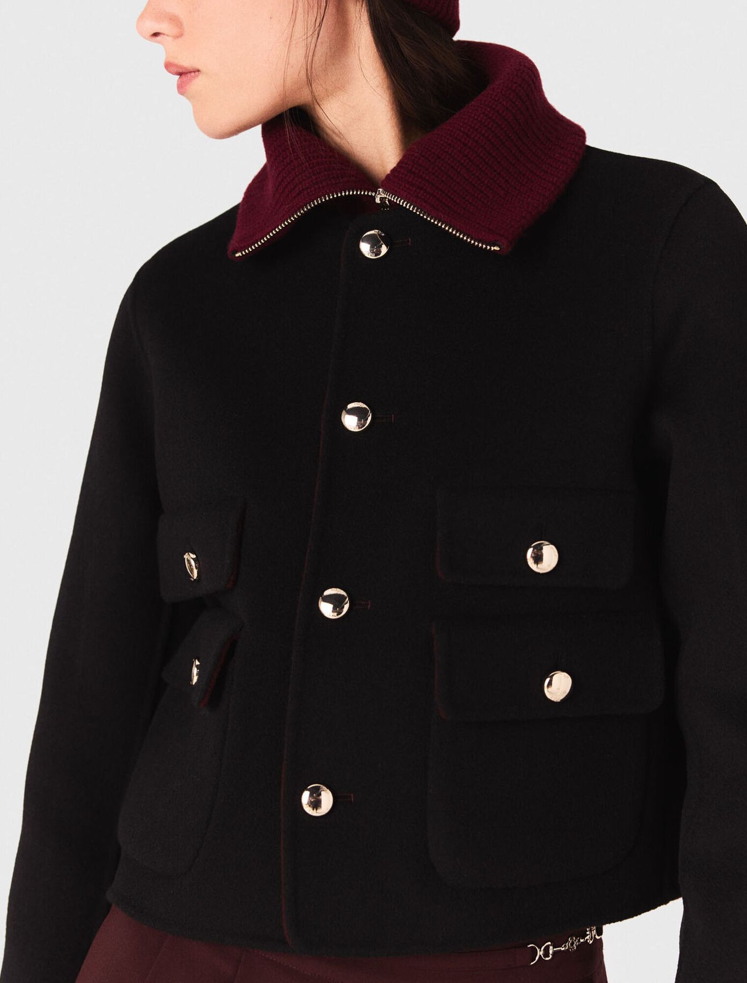 Giacca double face reversibile