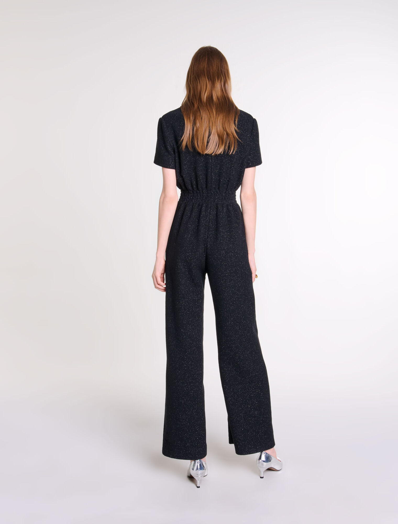 Tuta jumpsuit in tweed