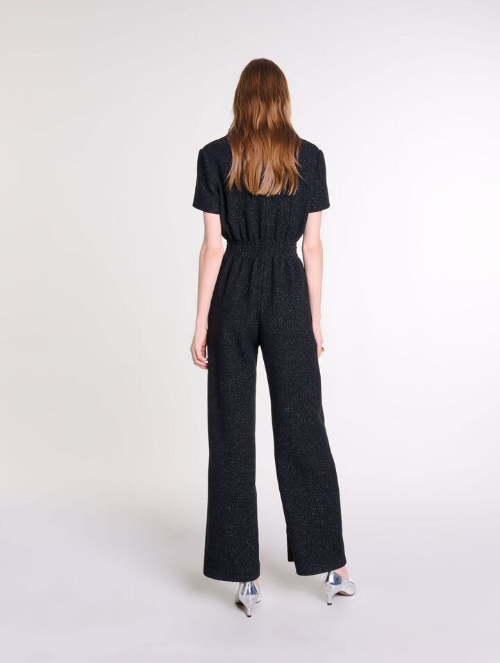 Tuta jumpsuit in tweed