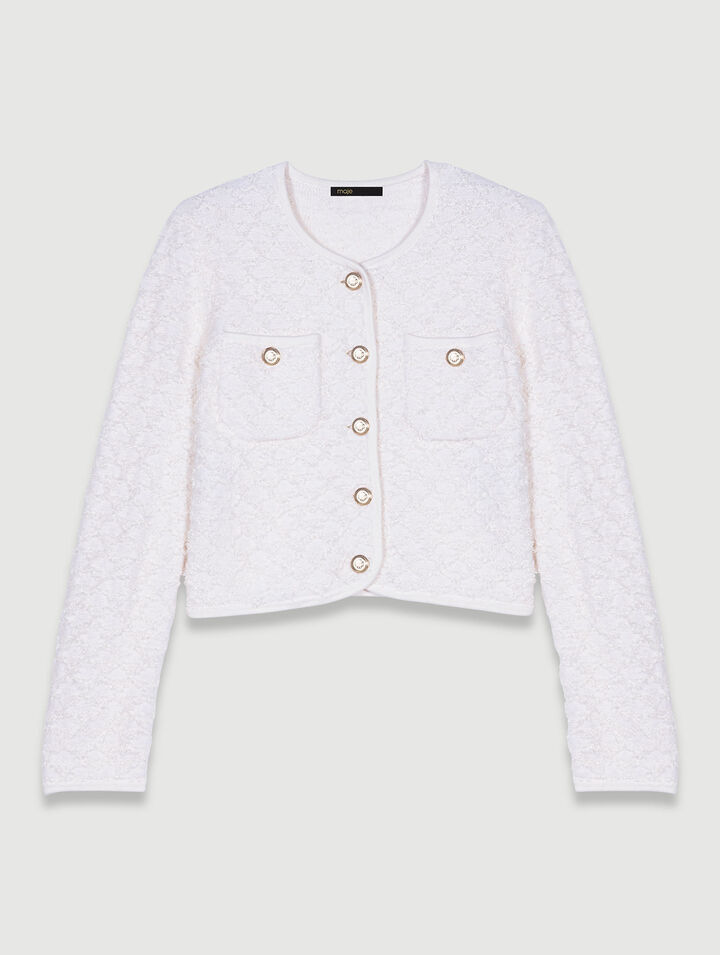 Cardigan in maglia