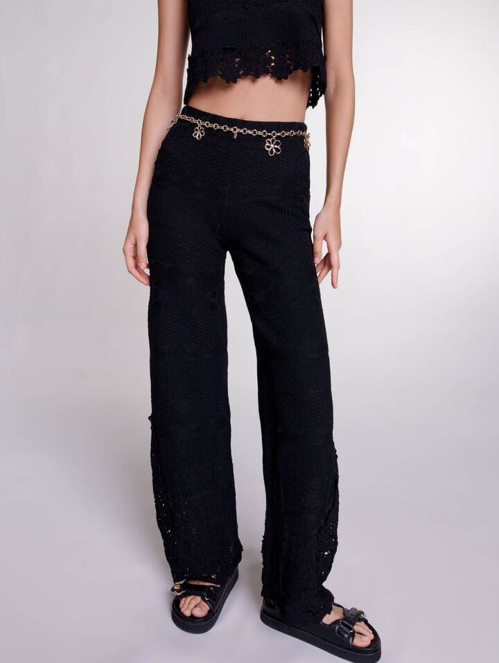 Pantaloni in crochet
