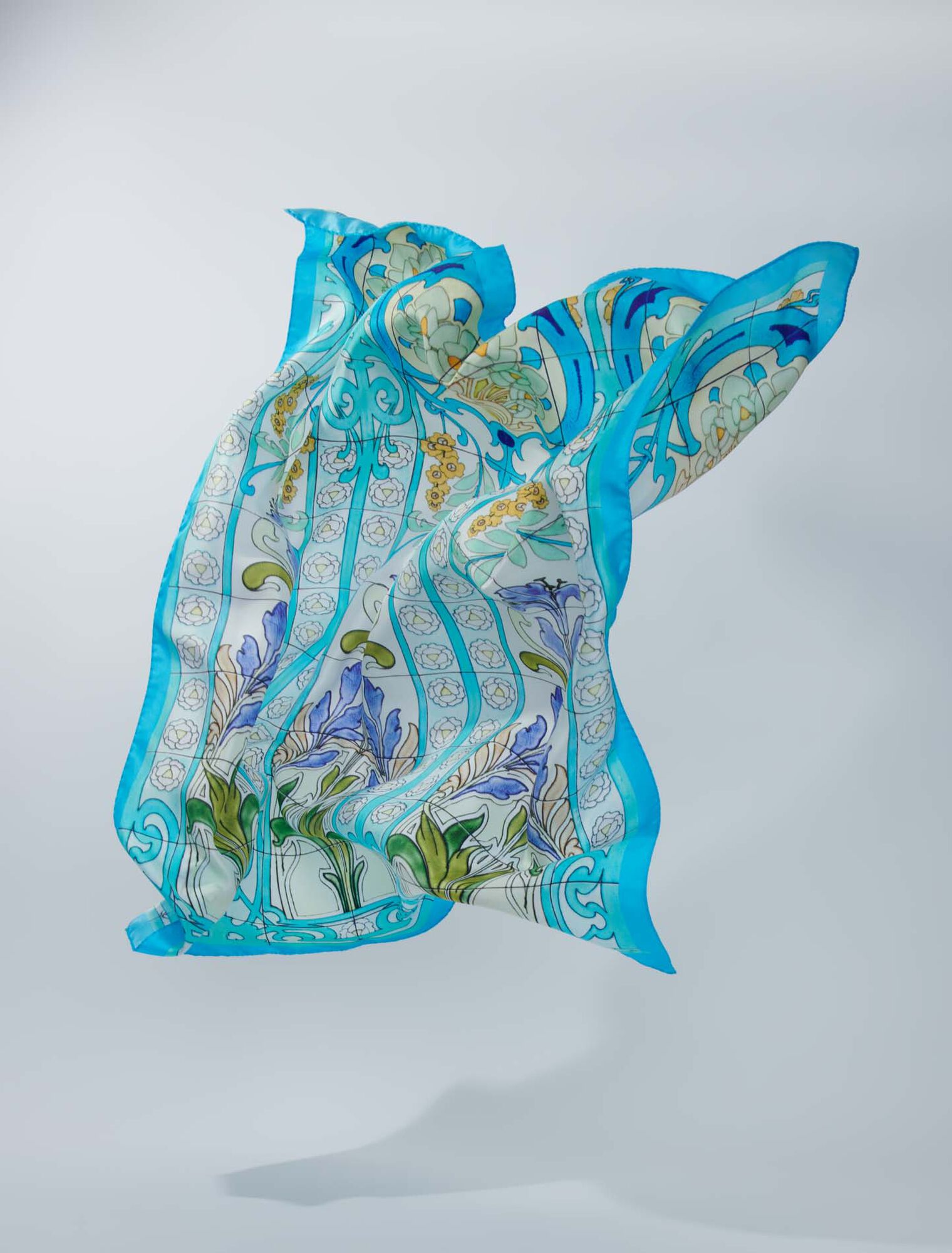 Foulard in seta stampa Mosaico