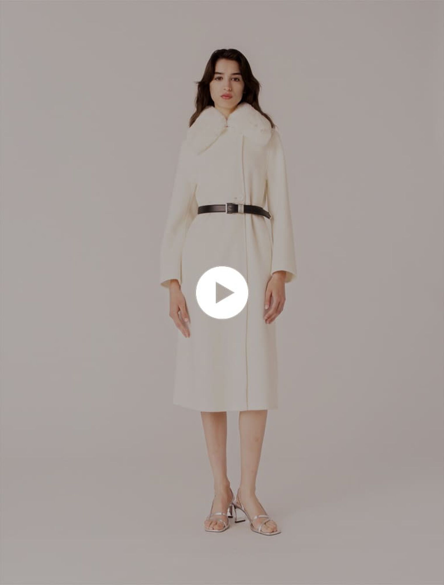 Cappotto lungo double face