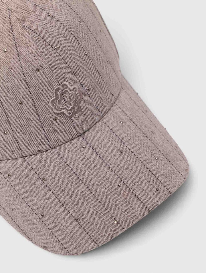 Cappellino di cotone con stampa