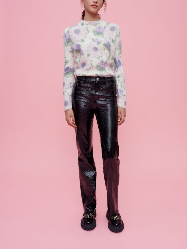 Pantaloni svasati in vinile