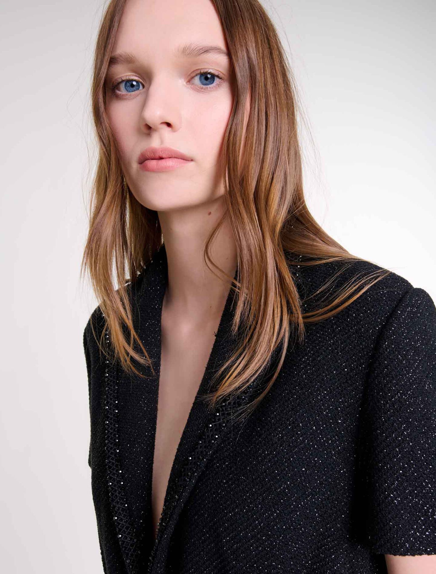 Tuta jumpsuit in tweed