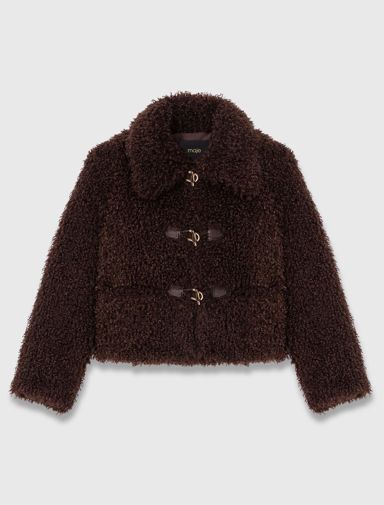 Cappotto corto in spugna