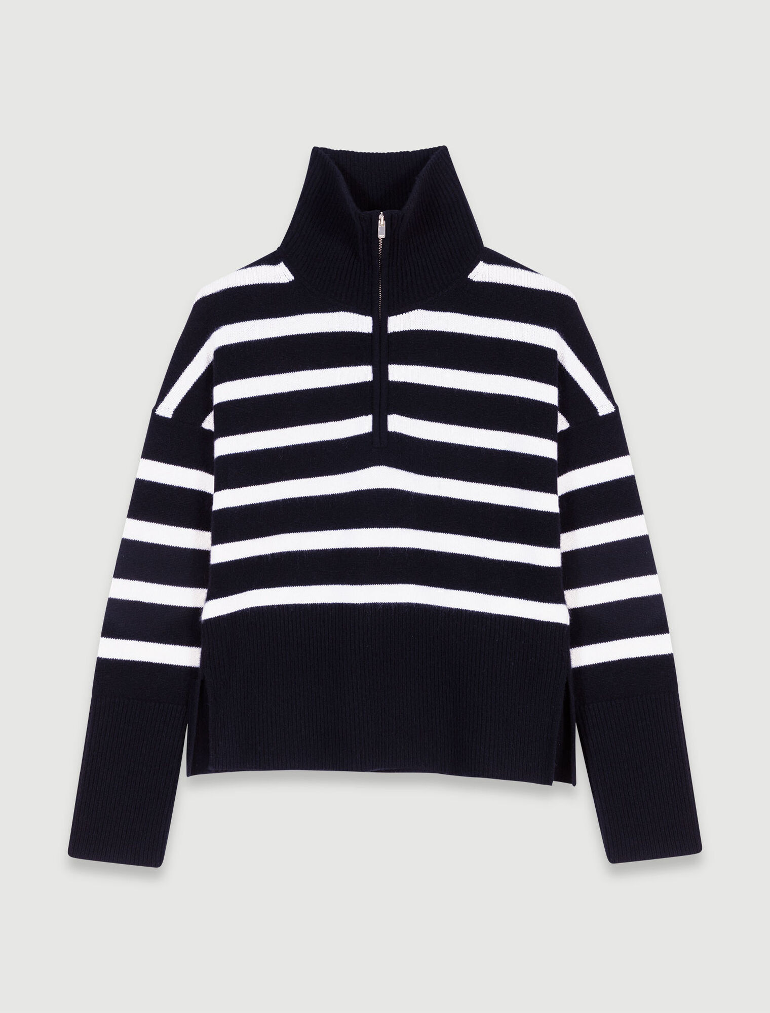 Maglia a collo alto con stampa
