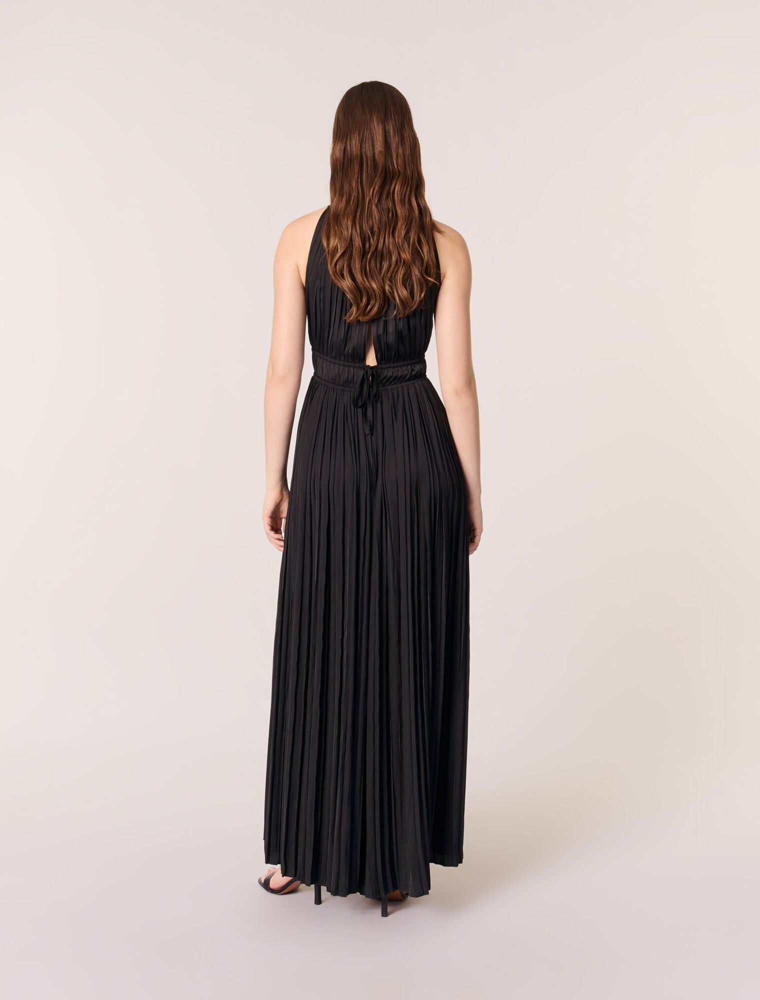 Tuta jumpsuit plissettata