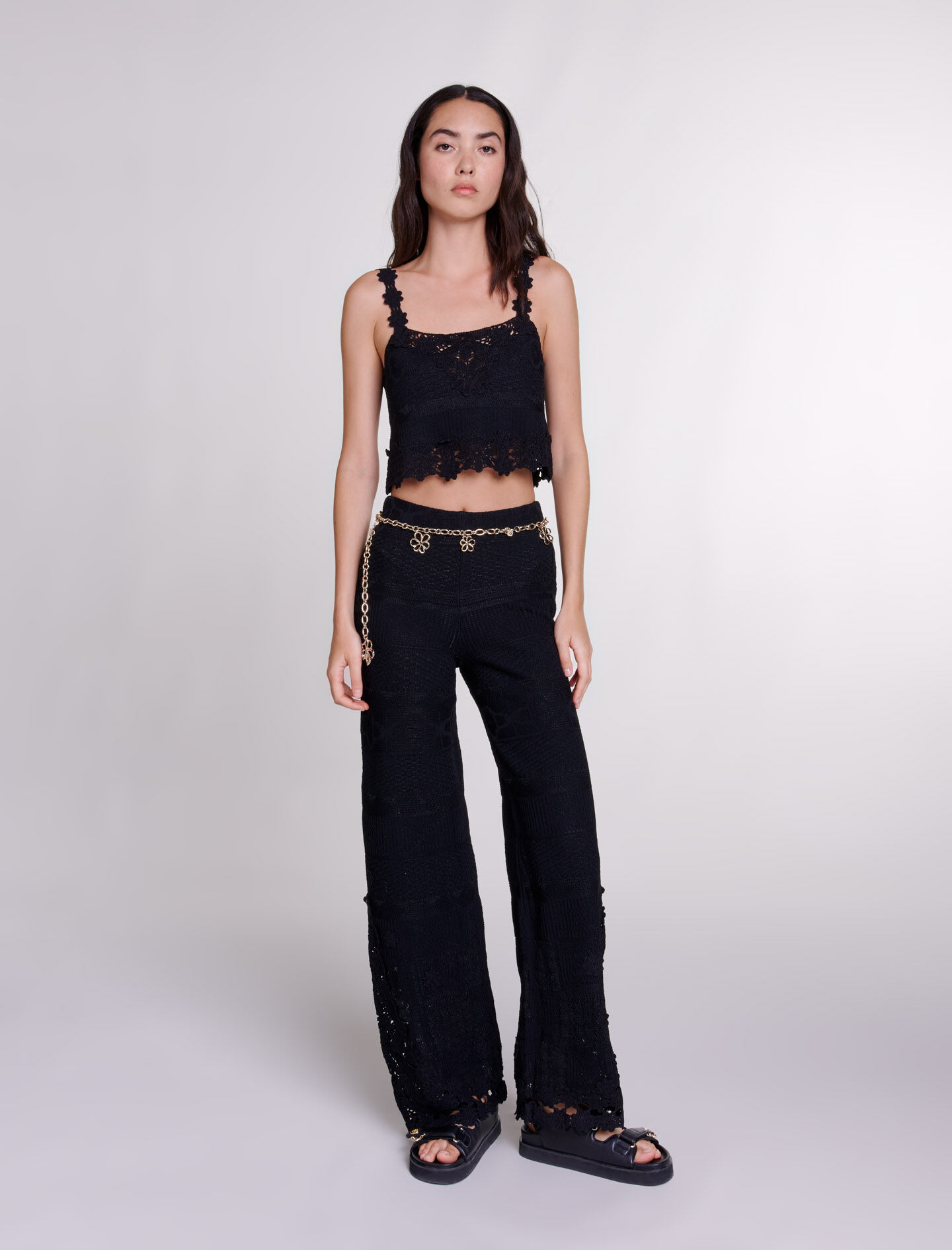 Pantaloni in crochet