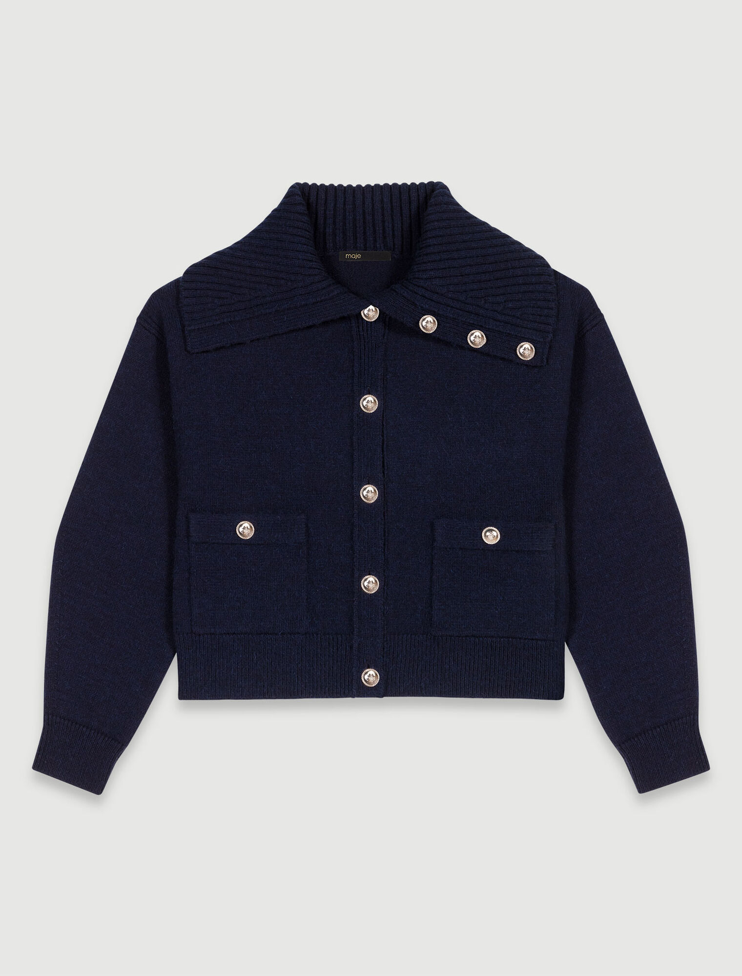 Cardigan in misto lana