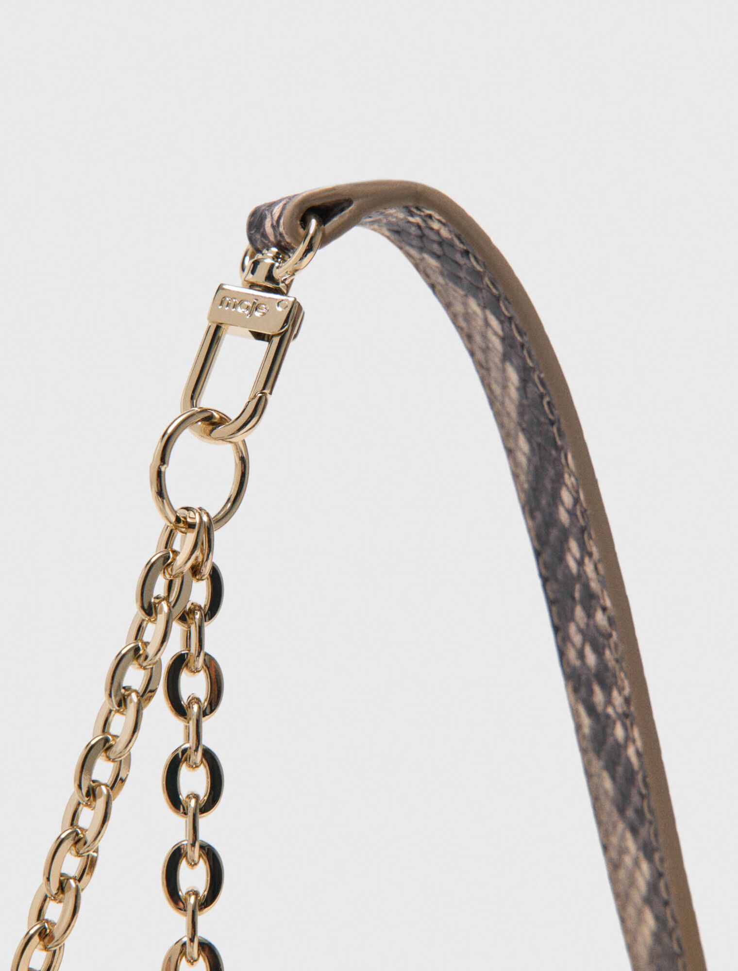 Miss M walk in pelle pitonata